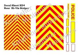 Rear Hi Viz Stripes for KD1-3
